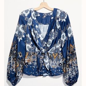 Free People Run Free Blouse